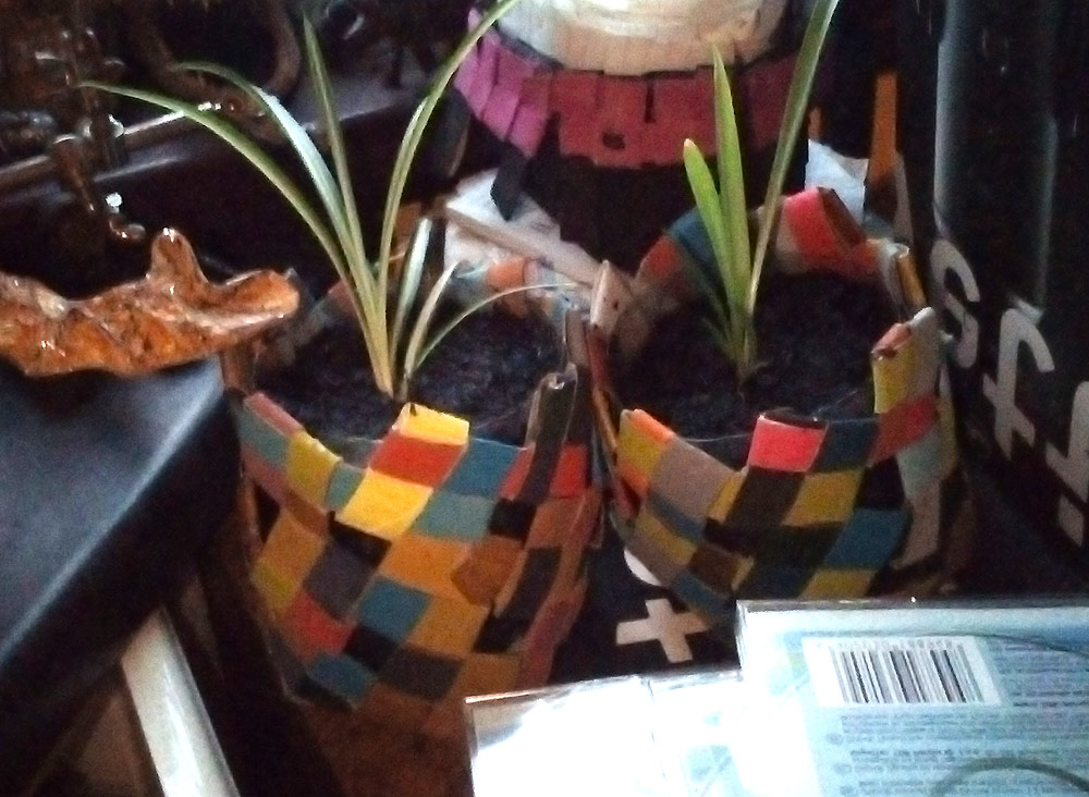 Plant pot holders